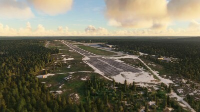 EFRO Rovaniemi Airport - Microsoft Flight Simulator screenshot