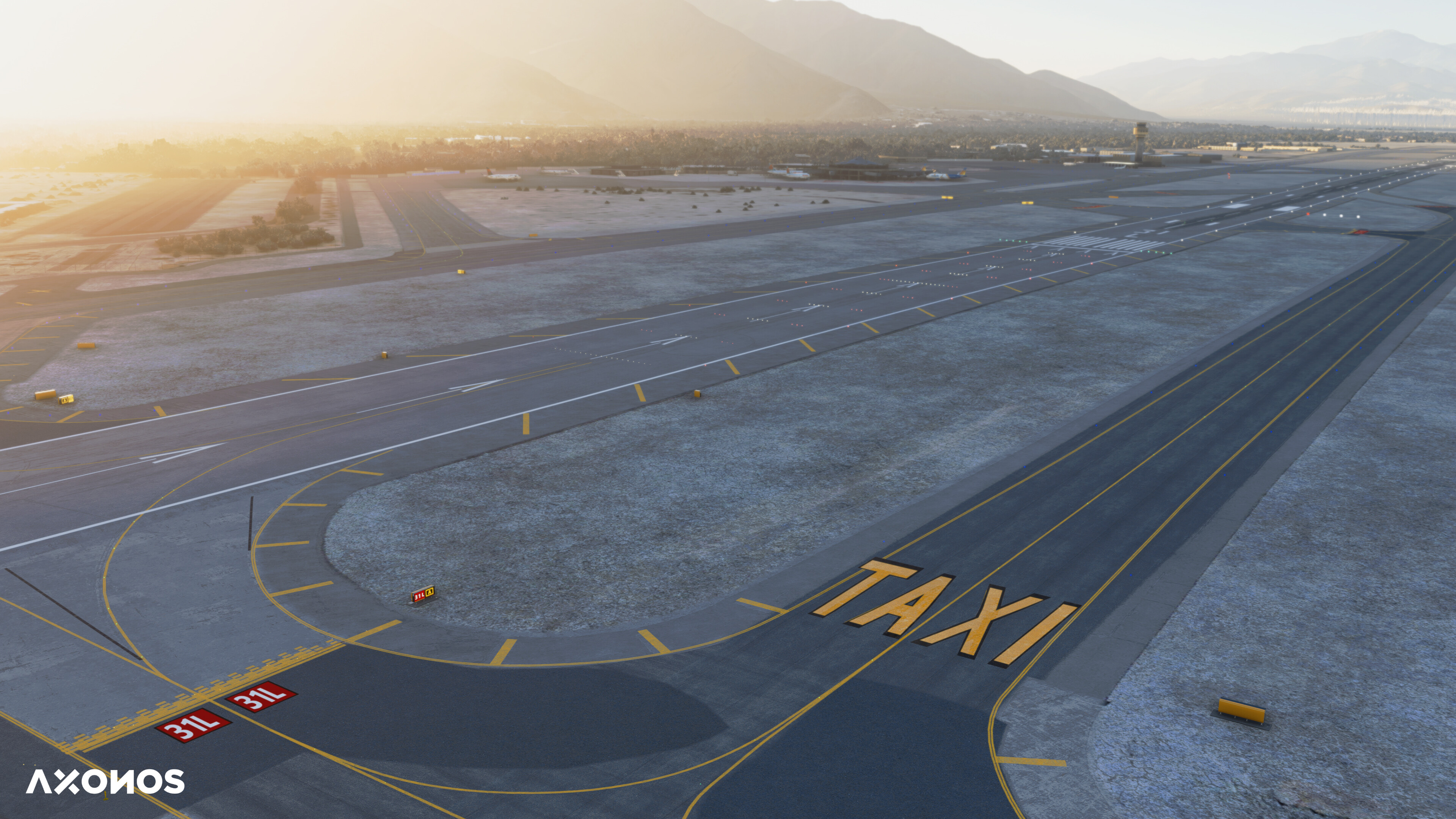 KPSP Palm Springs International Airport - Microsoft Flight
