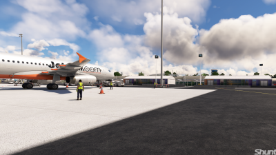 YBSU Sunshine Coast Airport V2 - Microsoft Flight Simulator screenshot