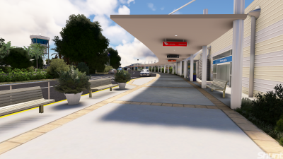 YBSU Sunshine Coast Airport V2 - Microsoft Flight Simulator screenshot