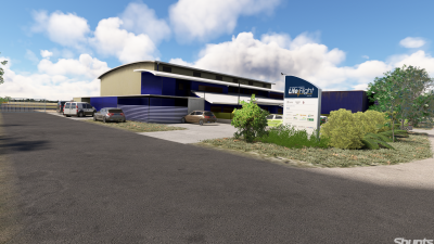 YBSU Sunshine Coast Airport V2 - Microsoft Flight Simulator screenshot