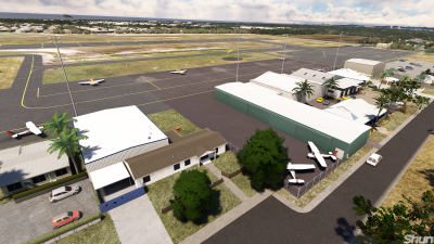YBSU Sunshine Coast Airport V2 - Microsoft Flight Simulator screenshot