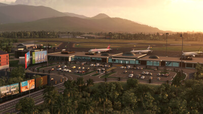 UGSB Batumi International Airport - Microsoft Flight Simulator screenshot