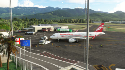 UGSB Batumi International Airport - Microsoft Flight Simulator screenshot