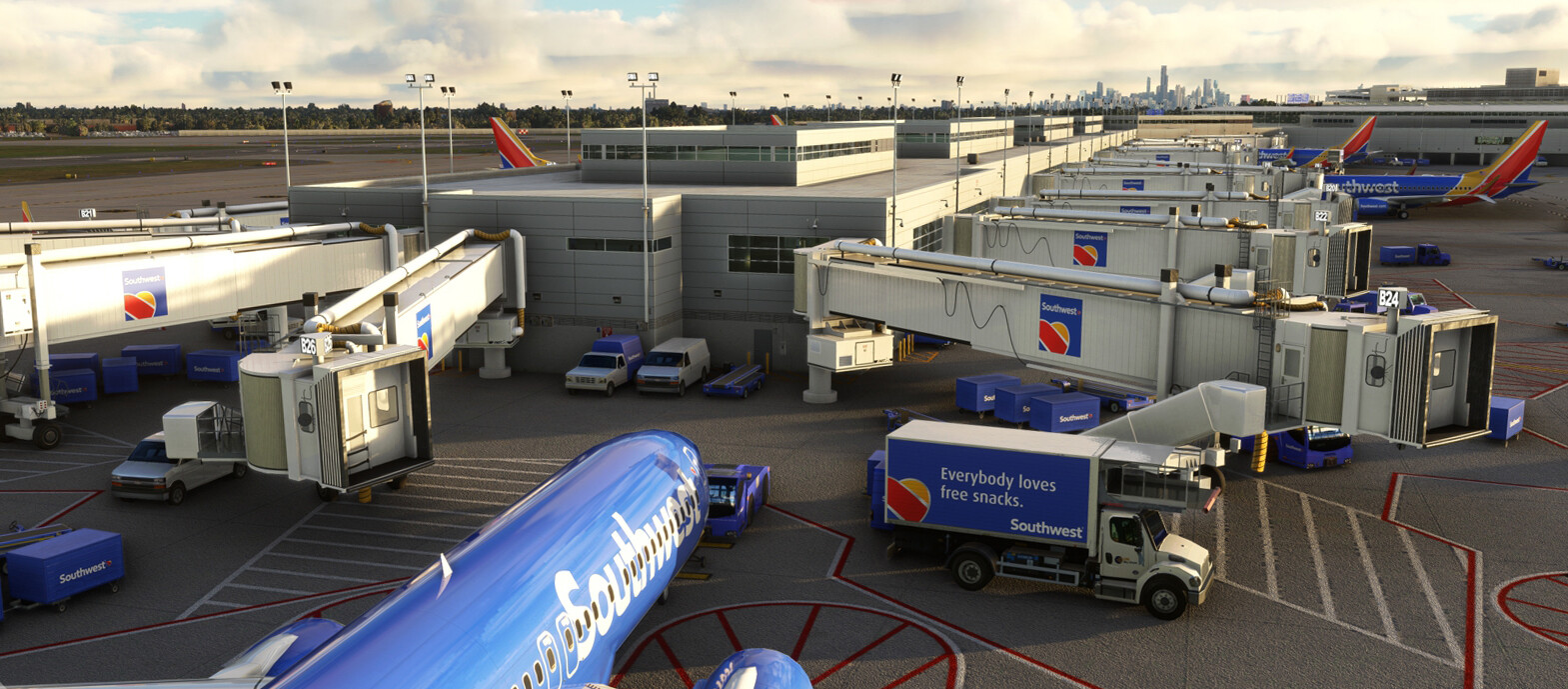 KMDW Chicago Midway International Airport - Microsoft Flight Simulator