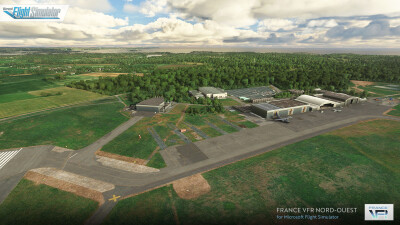 France VFR Nord-Ouest - Microsoft Flight Simulator screenshot