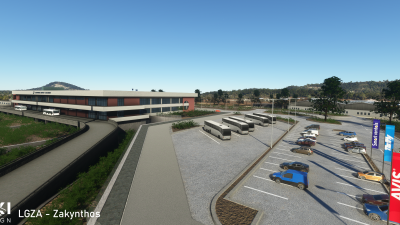 LGZA Zakynthos Dionysios Solomos Airport - Microsoft Flight Simulator screenshot