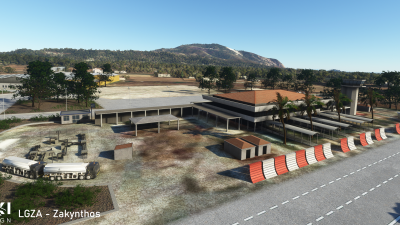 LGZA Zakynthos Dionysios Solomos Airport - Microsoft Flight Simulator screenshot