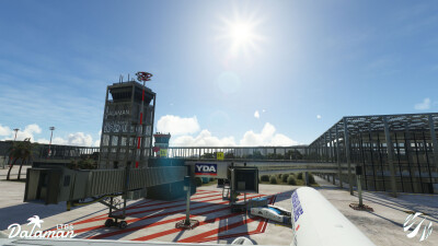 LTBS Dalaman Airport - Microsoft Flight Simulator screenshot