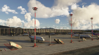 LTBS Dalaman Airport - Microsoft Flight Simulator screenshot