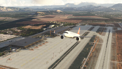 LTBS Dalaman Airport - Microsoft Flight Simulator screenshot