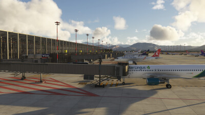 LTBS Dalaman Airport - Microsoft Flight Simulator screenshot
