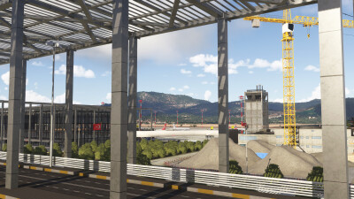 LTBS Dalaman Airport - Microsoft Flight Simulator screenshot