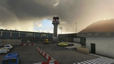 LICJ Palermo Airport - Microsoft Flight Simulator screenshot