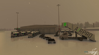 EFIV Ivalo Airport - Microsoft Flight Simulator screenshot