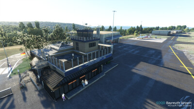 EDQD Bayreuth Airport - Microsoft Flight Simulator screenshot