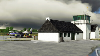 LFEC Ouessant Airport - Microsoft Flight Simulator screenshot