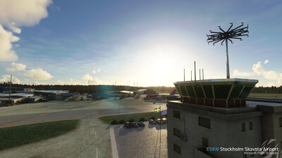 ESKN Stockholm Skavsta Airport - Microsoft Flight Simulator screenshot