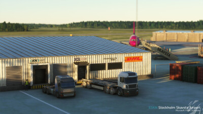 ESKN Stockholm Skavsta Airport - Microsoft Flight Simulator screenshot