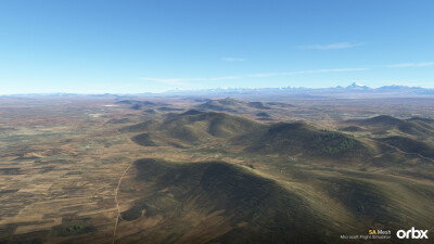 SA Mesh - Microsoft Flight Simulator screenshot