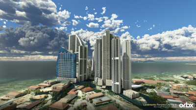 Landmarks Panama City Pack - Microsoft Flight Simulator screenshot