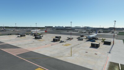 LIRF Rome–Fiumicino International Airport - Microsoft Flight Simulator screenshot