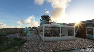 EDWE Emden Airport - Microsoft Flight Simulator screenshot