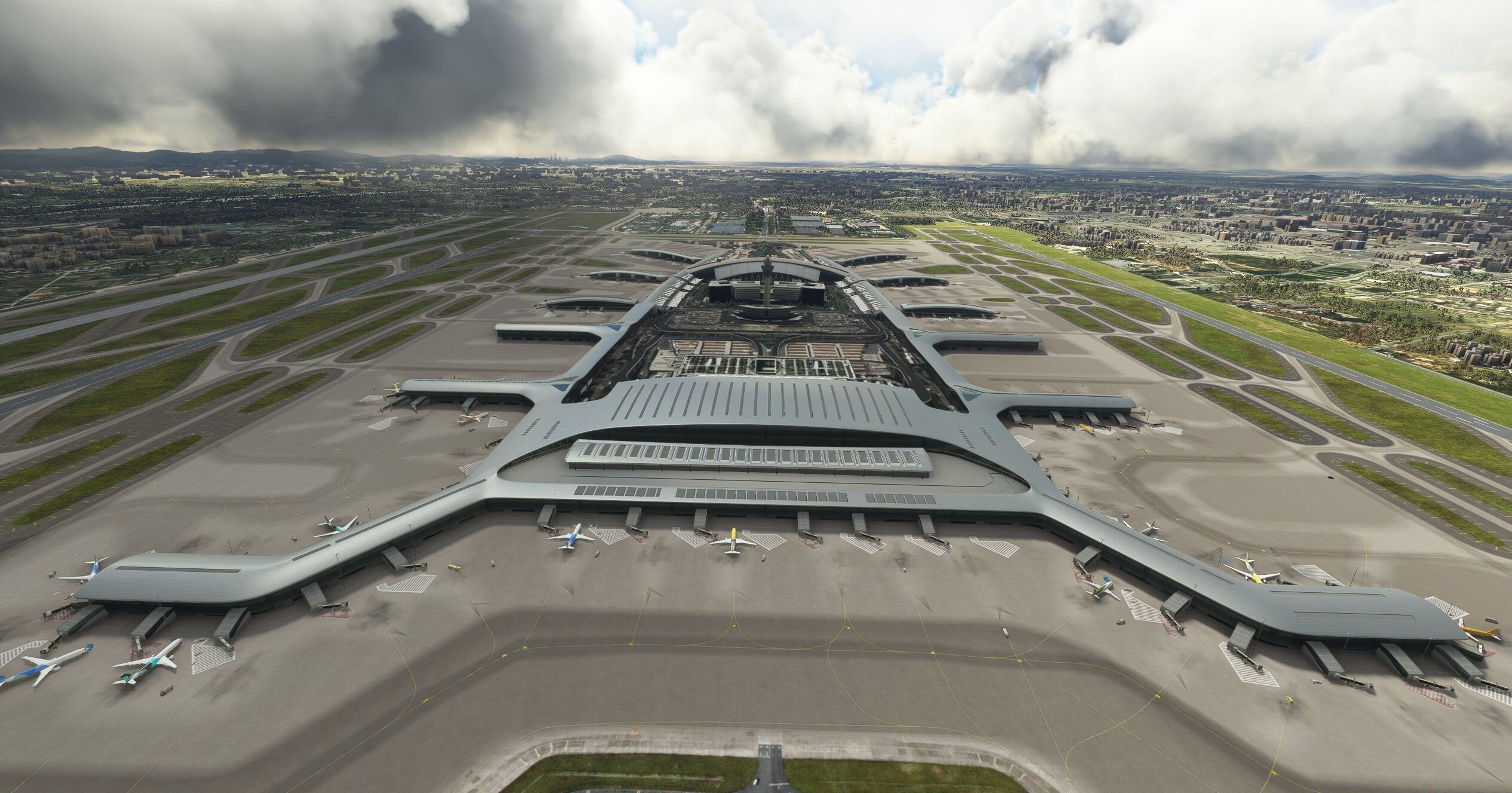SamScene3D Guangzhou - Microsoft Flight Simulator