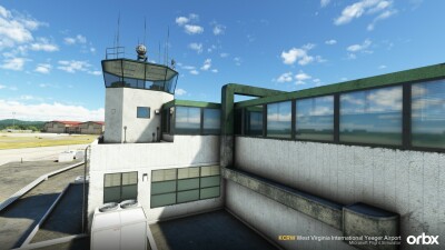 KCRW West Virginia International Yeager Airport - Microsoft Flight Simulator screenshot