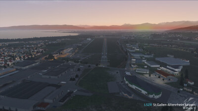 LSZR St. Gallen–Altenrhein Airport - X-Plane 11 screenshot