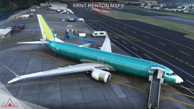 KRNT Renton Municipal Airport - Microsoft Flight Simulator screenshot