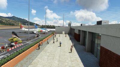 LPMA Cristiano Ronaldo International Airport, Madeira (Funchal) - Microsoft Flight Simulator screenshot
