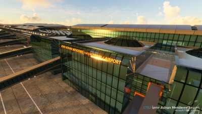 LTBJ İzmir Adnan Menderes Airport - Microsoft Flight Simulator screenshot