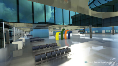 LTBJ İzmir Adnan Menderes Airport - Microsoft Flight Simulator screenshot