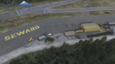 PAWD Seward Airport - Microsoft Flight Simulator screenshot