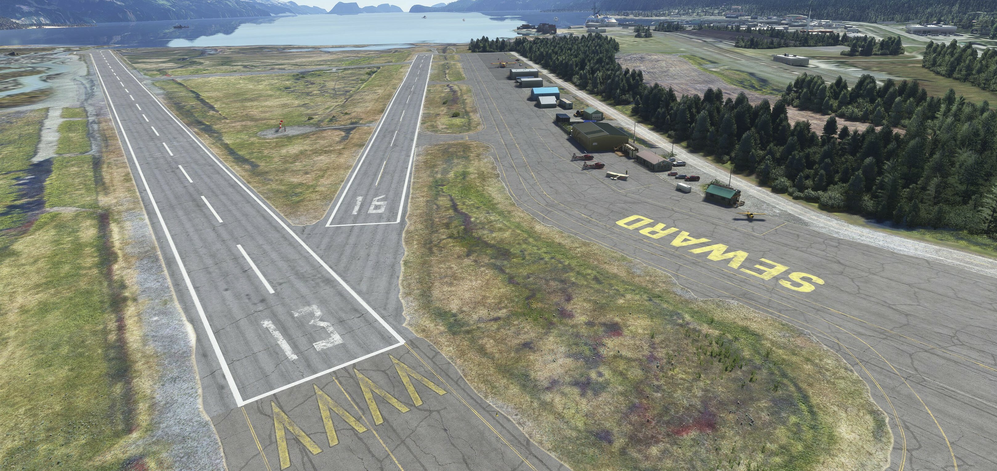 PAWD Seward Airport - Microsoft Flight Simulator