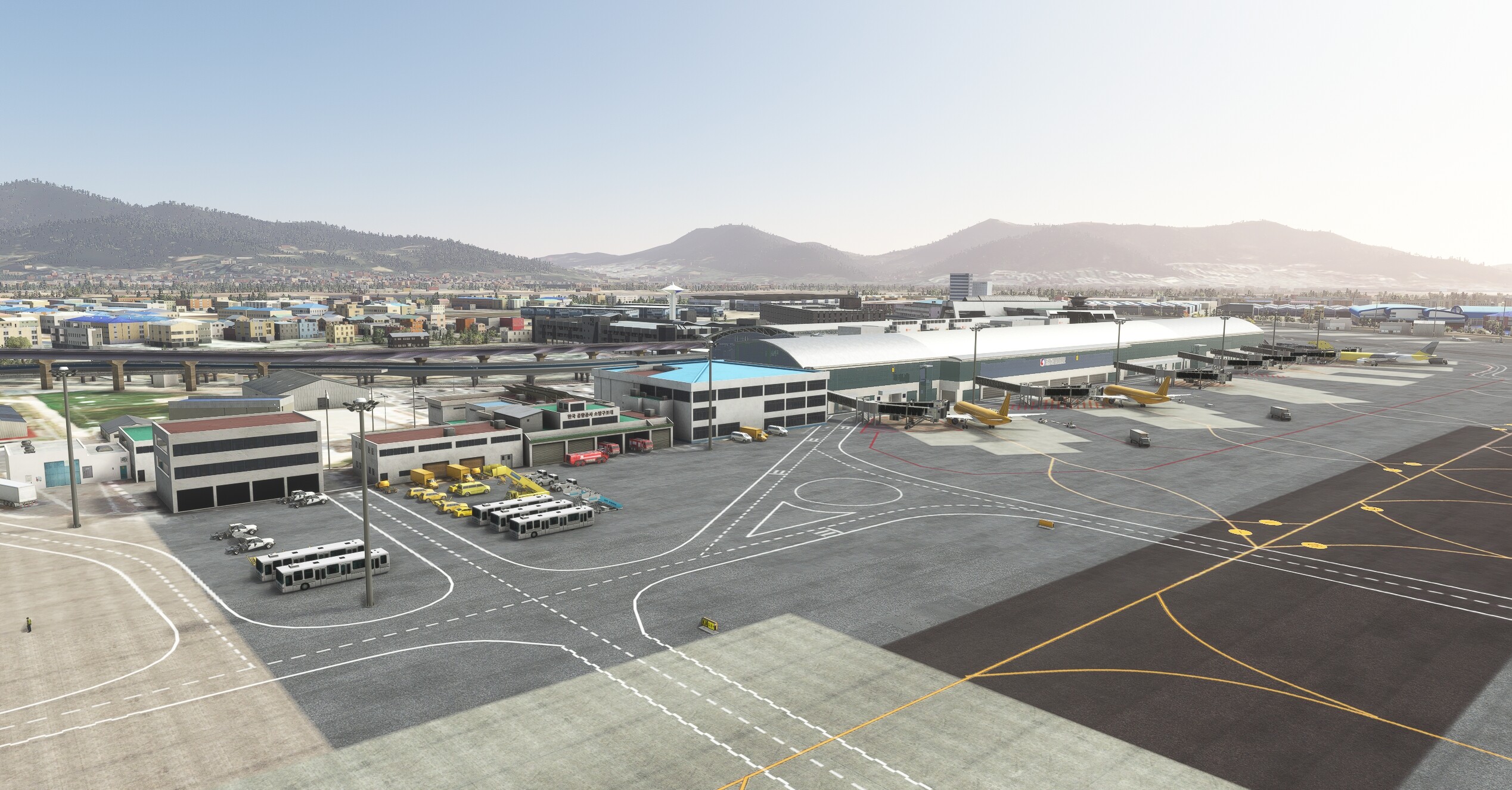 RKPK Gimhae International Airport - Microsoft Flight Simulator