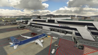 RKPK Gimhae International Airport - Microsoft Flight Simulator screenshot