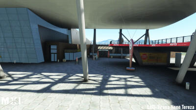 LATI Tirana International Airport - Microsoft Flight Simulator screenshot