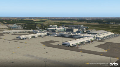 LKPR Václav Havel Airport Prague - X-Plane 11 screenshot