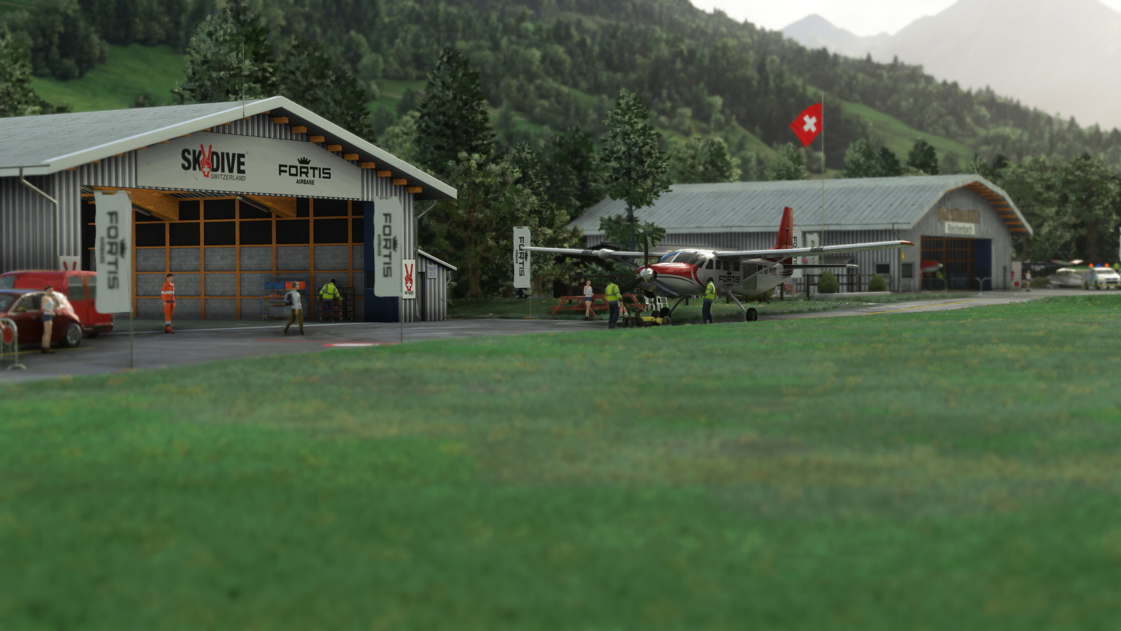 LSGR Reichenbach Airport - Microsoft Flight Simulator