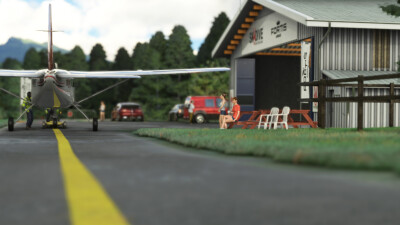 LSGR Reichenbach Airport - Microsoft Flight Simulator screenshot