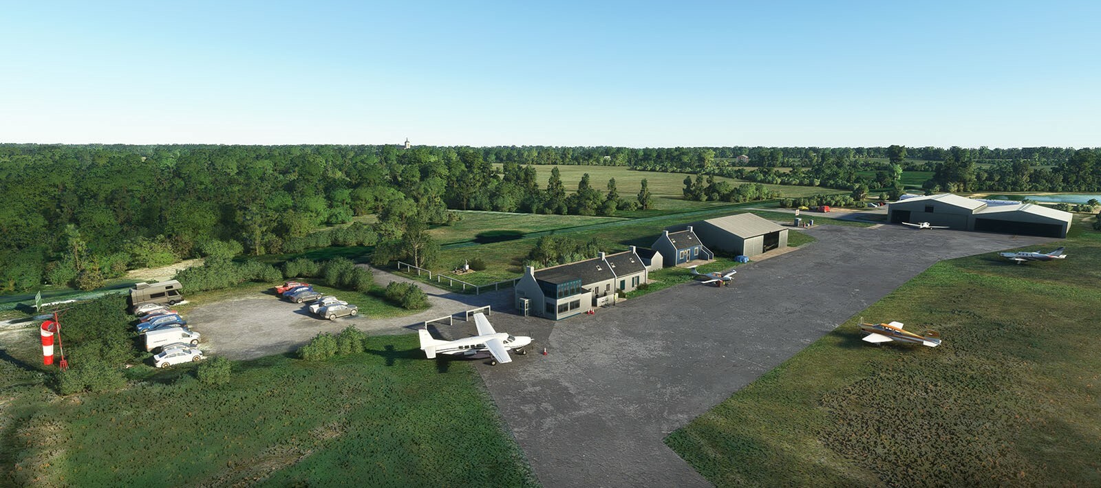 France VFR North-West Airports - Microsoft Flight Simulator