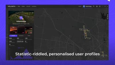 Volanta Tracking, Map & Community screenshot