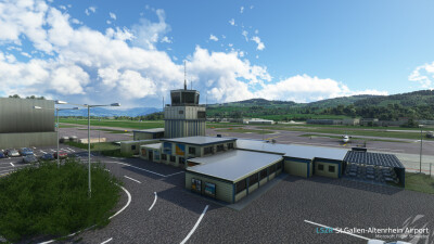 LSZR St. Gallen–Altenrhein Airport - Microsoft Flight Simulator screenshot
