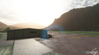 LSGK Gstaad Saanen Airport - Microsoft Flight Simulator screenshot