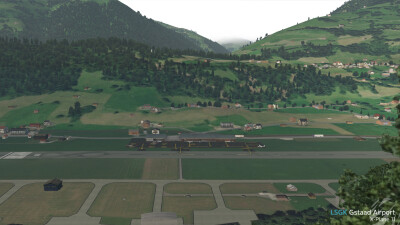 LSGK Gstaad Saanen Airport - X-Plane 11 screenshot