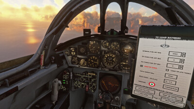 FR-104 G  Starfighter - Microsoft Flight Simulator screenshot