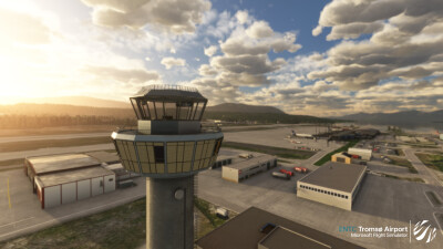 ENTC Tromsø Airport - Microsoft Flight Simulator screenshot