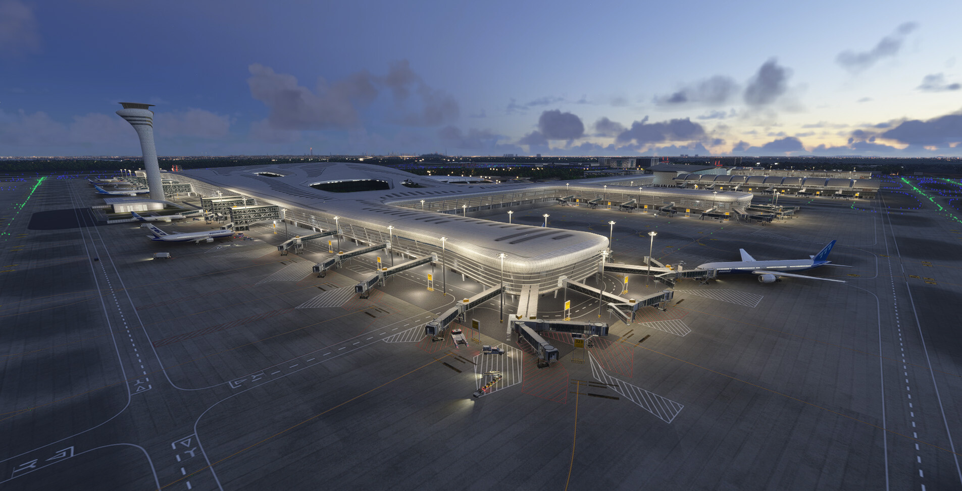 ZHHH Wuhan Tianhe International Airport &amp; City - Microsoft Flight Simulator
